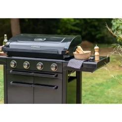 Campingaz Barbecues Et Planchas | - Barbecue à gaz Onyx noir 4 brûleurs - 157x69x119 cm