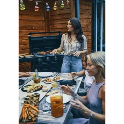 Campingaz Barbecues Et Planchas | - Barbecue à gaz Onyx noir 4 brûleurs - 157x69x119 cm