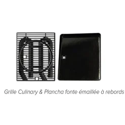 Campingaz Barbecues Et Planchas | - Barbecue à gaz Onyx noir 4 brûleurs - 157x69x119 cm