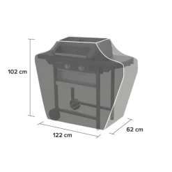 Campingaz Barbecues Et Planchas | - Housse pour barbecue à gaz taille S en polyester noir - 122x62x102 cm