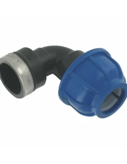 Cap Vert - Coude femelle polyethilène 25mm - 20x27 Clearance
