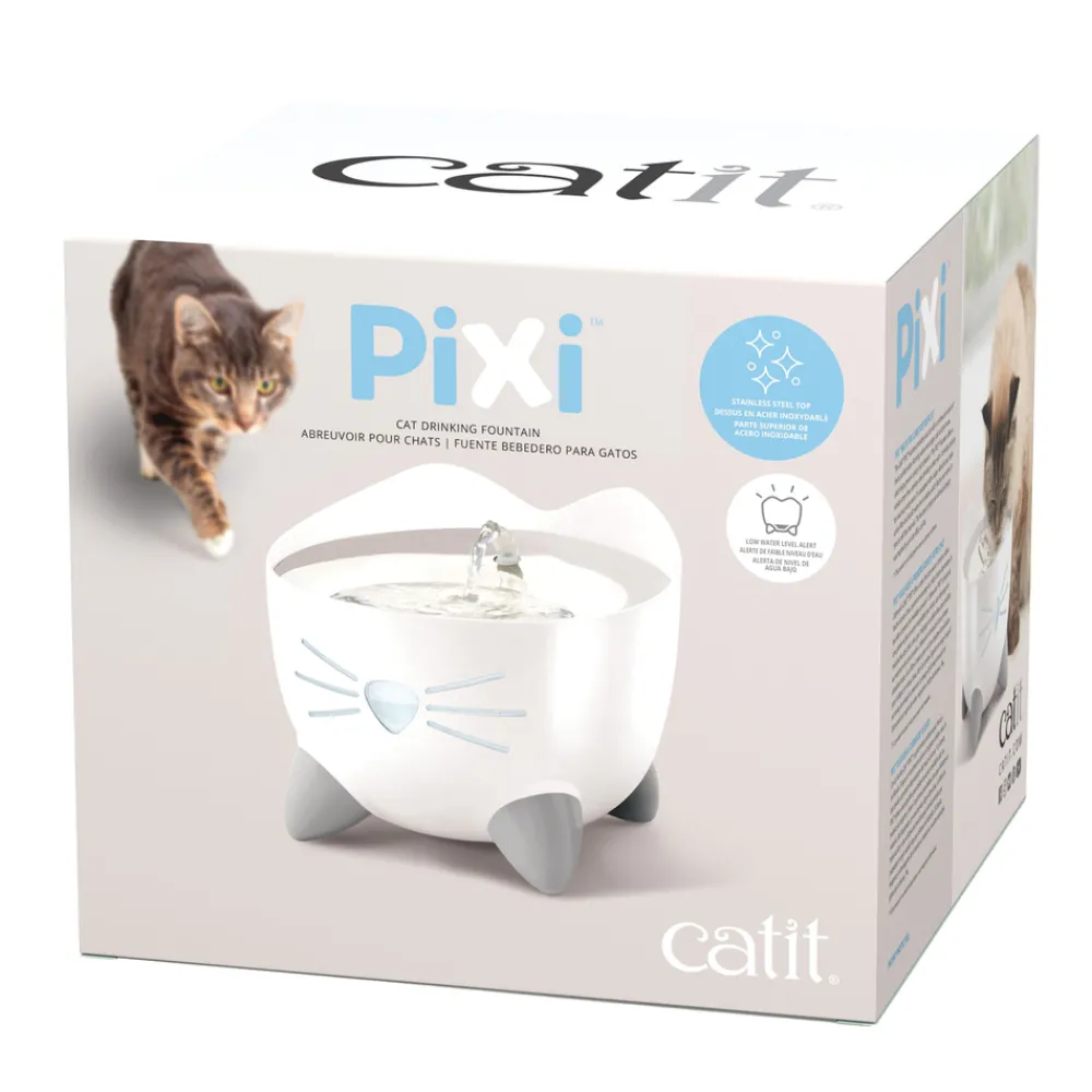 Cat it - Abreuvoir Pixi pour chat 20x20x17cm blanc New