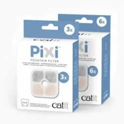 Cat It Gamelles Et Autres Accessoires | - Catit 3 filtres pour fontaine a eau pixi
