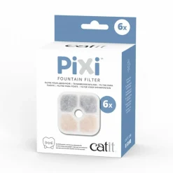 Catit - Cat it lot de 6 filtres de rechange pour fontaine 43722