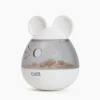Cat It Gamelles Et Autres Accessoires | - Distributeur de friandises pour chat - catit - pixi - design oreilles de souris - blanc
