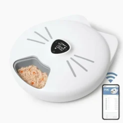 Cat It Gamelles Et Autres Accessoires | - Distributeur de repas pour chat connecté - catit - pixi smart - 6 x 170ml - ecran tactile lcd - avec blocs réfrigérants