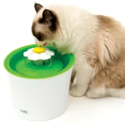 Cat It - Fontaine a fleur pour chat catit senses 2.0 - abreuvoir de 3l avec filtre triple action Discount