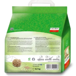 Cat's Best Hygiène Et Soins | - Litière végétale agglomérante pour chat OkoPlus - 4,3 kg