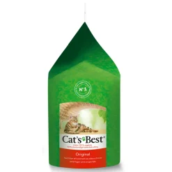 Cat's Best Hygiène Et Soins | - Litière végétale agglomérante pour chat OkoPlus - 4,3 kg