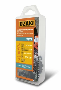 Centrale Brico - Chaîne de tronçonneuse ozaki semi carrée: .3/8"lp .050 (NULL,3mm) 49 entraîneurs