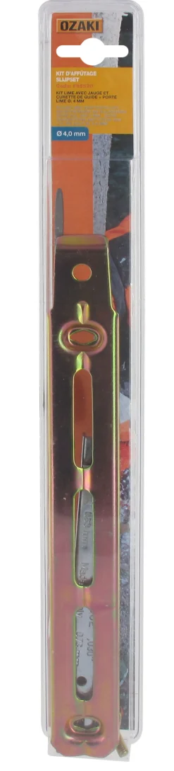 Centrale Brico - Kit d'affûtage avec jauge et curette de guide + porte lime ø: 4mm Best