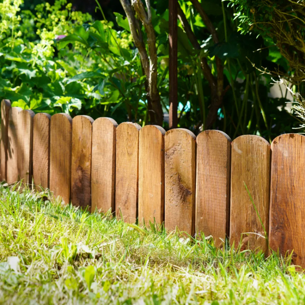 Cerland - Bordure de jardin en chêne - oak - 114 x 15 cm Clearance