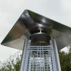 NA Chauffage D’Extérieur | Chauffe terrasse hexagol inox astra