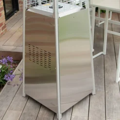 NA Chauffage D’Extérieur | Chauffe terrasse hexagol inox astra