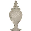 Chehoma Vases Et Coupes | - Bocal sur base verre diamant 21x10cm