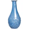 Chehoma - Vase ocean bleu verre 18x8x8cm Clearance