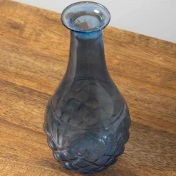 Chehoma - Vase ocean bleu verre 18x8x8cm Clearance