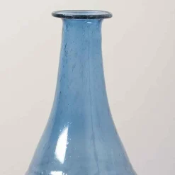 Chehoma - Vase ocean bleu verre 18x8x8cm Clearance
