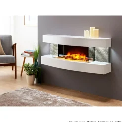 NA Chemin'arte cheminée électrique design 2000w - lounge Best