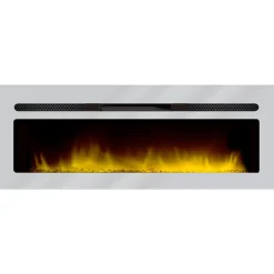 NA Bois Et Accessoires De Cheminées | Chemin'arte cheminée électrique encastrable 150cm inox - 149