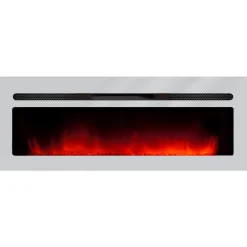 NA Bois Et Accessoires De Cheminées | Chemin'arte cheminée électrique encastrable 150cm inox - 149