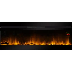 NA Bois Et Accessoires De Cheminées | Chemin'arte cheminée électrique 2000w noir - elysee xxl