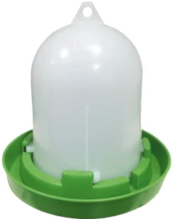 Chick'a Alimentation | - Abreuvoir plastique ligne verte 1.5 l