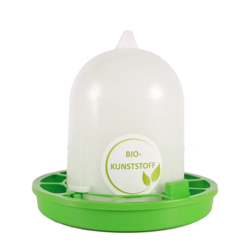 Chick'a - Nourrisseur à trémie ligne verte 1 kg Sale
