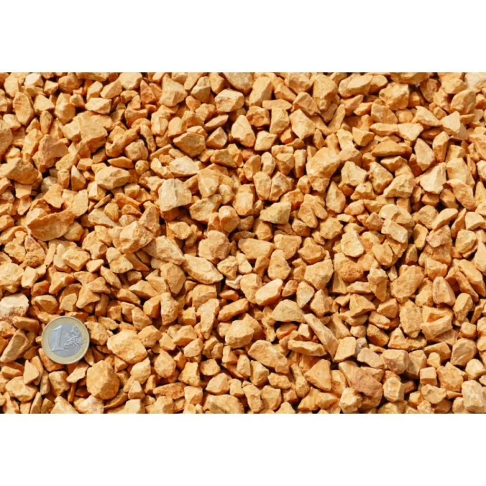 Classgarden - Gravier jaune saumon 10-15 pack de 5 m² - 14 sacs - 240 kg Discount