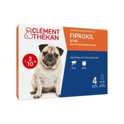 Clement Thékan Hygiène Et Soins | CLEMENT THÉKAN - Fiprokil duo chien 2-10 kg - clement thekan 4 pipettes