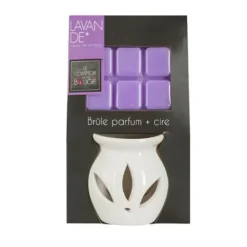 Comptoir De La Bougie Bougies, Senteurs Et Bien-Être | - Brûle-parfum & cire 30g lavande