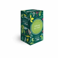 Comptoir Français Du Thé COMPTOIR FRANÇAIS DU THÉ - Thé délices en vert - 5 sachets - Sale