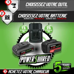 Constructor - Souffleur sur batterie 20 v max, 200 km/h, 12500 t/min (sans batterie) Online