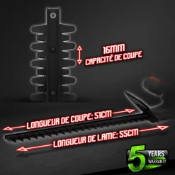 Constructor - Taille haies 20v max sans batterie - lame 55cm - capacité de coupe 16mm - const Outlet