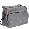 Cook Concept Entretien De La Maison | - Lunch bag gris zippé 25,4x20,3x12,7cm
