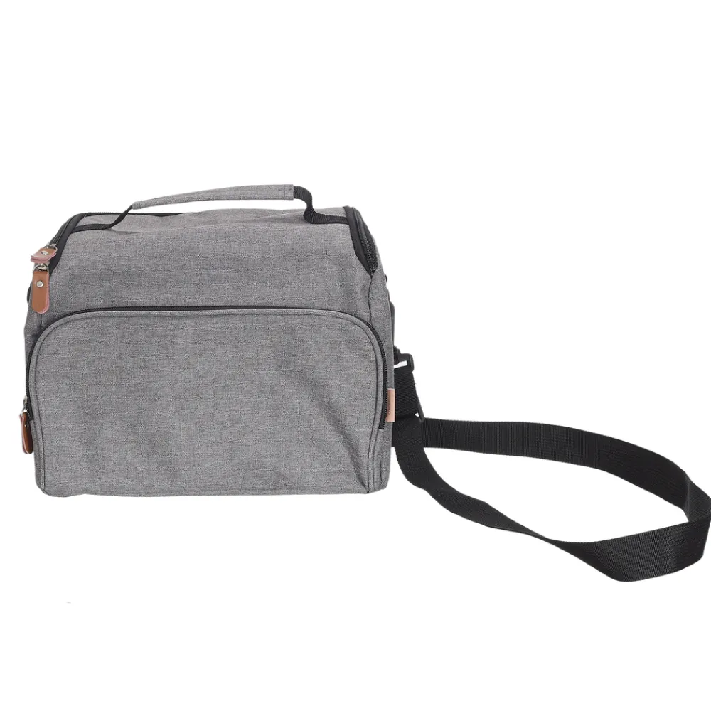 Cook Concept Entretien De La Maison | - Lunch bag gris zippé 25,4x20,3x12,7cm