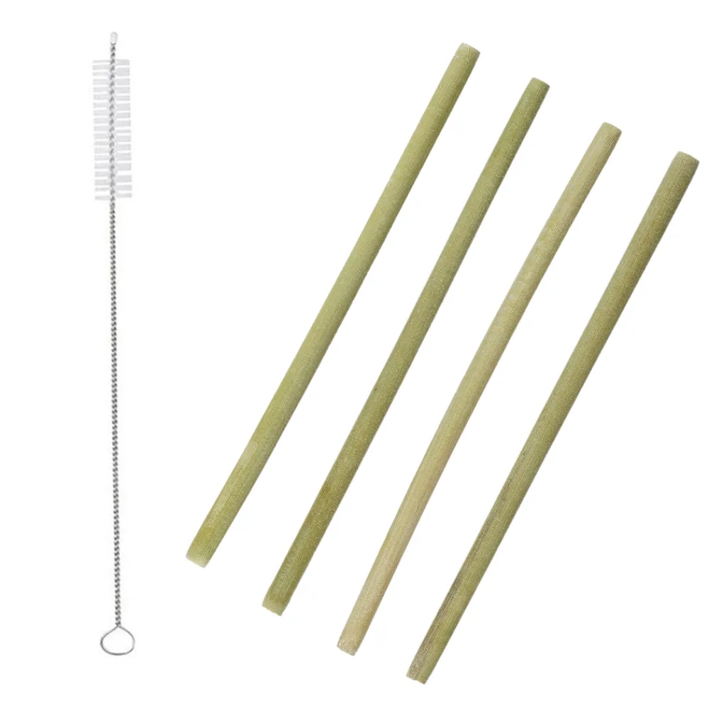 Cook Concept Entretien De La Maison | - Paille en bambou (x4 pailles)