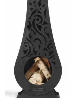 Cook King - Cheminée d'extérieur en acier hawana 50x33x108 cm Discount