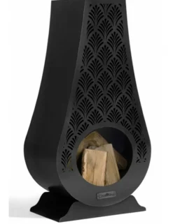 Cook King Chauffage D’Extérieur | - Cheminée d'extérieur en acier ankara 50x33x108cm