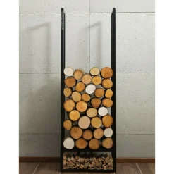 Cookking - Le porte-bûches "atos" pour bûches de 20cm: une fusion parfaite d'esthétique et
