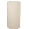 Cote Table Eclairage D’Extérieur | - Lampadaire crème coton 30x130cm