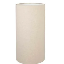 Cote Table Eclairage D’Extérieur | - Lampadaire crème coton 30x130cm