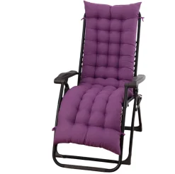 NA Coussin de chaise inclible confortable, violet, 48*165cm Outlet