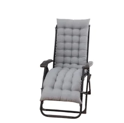 NA Coussins Extérieurs Et Accessoires | Coussin de chaise inclible confortable gris argenté, 48*165cm