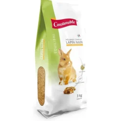 Coustenoble - Mélange lapin nain equilibre sac 3 kg Best