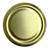 NA Apiculture | 100 couvercles Or TO 63 (pasteurisable sans flip)