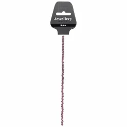 Creotime Bijoux Et Perles | - 45 perles à facettes rondes ø 4 mm - violet
