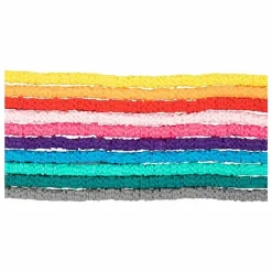 Creotime - Perles plates en terre cuite 10 couleurs - ø 6 mm New