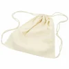 Creotime - 3 sacs à cordons en tissu à customiser 37 x 41 cm