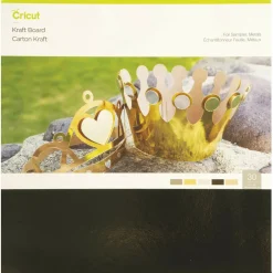 Cricut Librairie Et Papeterie | - 30 feuilles carton kraft métallisé 30,5 cm